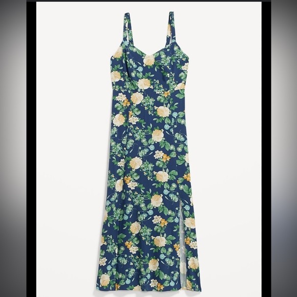 Old Navy floral maxi slip dress - Picture 5 of 7